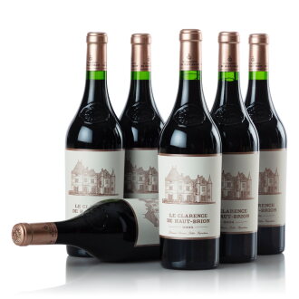 View 1 of Lot 346: Le Clarence de Haut Brion 2008  (12 BT)