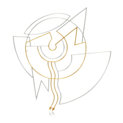 Catalog image of brooch, 'portrait of dora maar'