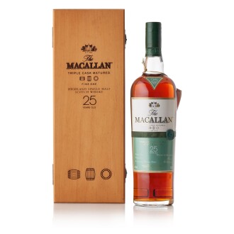 View 1 of Lot 6027: The Macallan 25 Year Old Fine Oak Triple Cask 43.0 abv NV (1 BT70)