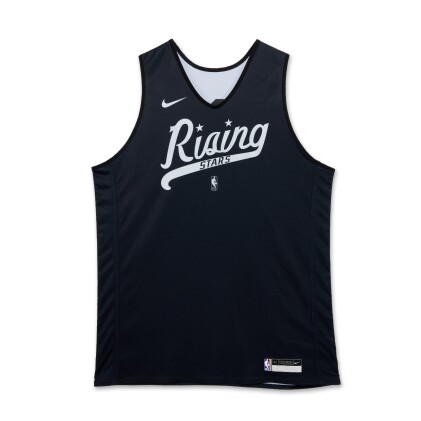 Jeremy Sochan Worn ‘Rising Stars’ Practice Jersey