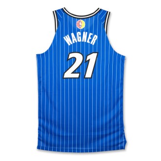 View 1 of Lot 17: Moritz Wagner ‘Berlin Game’ Orlando Magic 2025-2026 Game Worn Icon Edition Jersey
