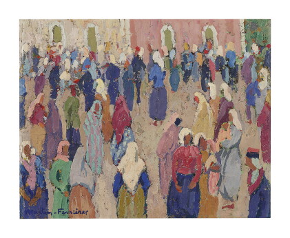 Catalog image of jacques martin-ferrières | marché en yougoslavie