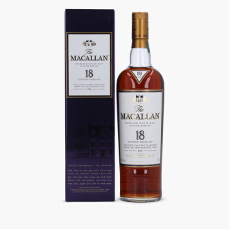 View 1 of Lot 2007: The Macallan 18 Year Old Sherry Oak 43.0 abv 1996 (1 Bottle 75cl)