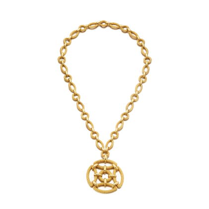 Catalog image of Gold sautoir, 1970s
