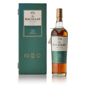 View 1 of Lot 6026: The Macallan 25 Year Old Fine Oak Triple Cask 43.0 abv NV (1 BT70)