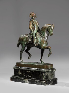 View 1 of Lot 105: Napoleon I on horseback | Napoléon Ier à cheval