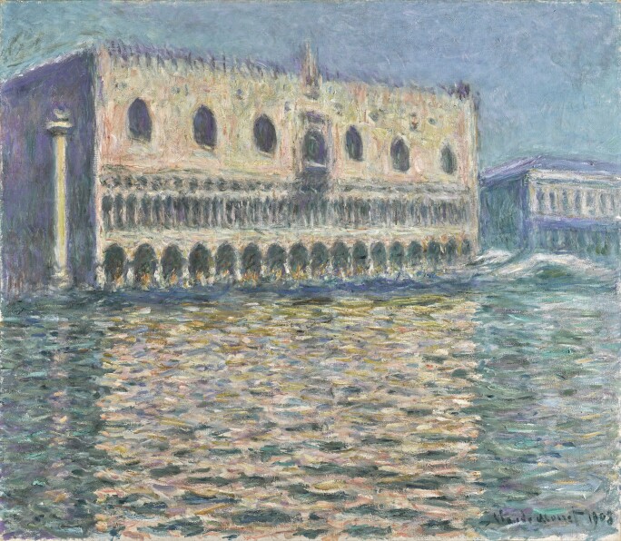Claude Monet Venice Doge's Palace