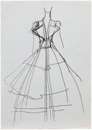 Catalog image of Three studies for fashion