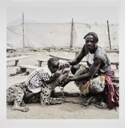 Catalog image of pieter hugo | 'mummy ahmadu and mallam mantari lamal with mainasara', abuja, ni…
