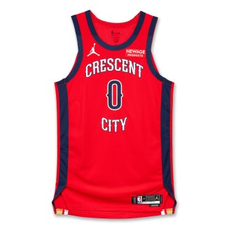 View 1 of Lot 5: Jeremiah Fears New Orleans Pelicans 2025-2026 Game Worn Statement Edition Jersey | 9th Career Game