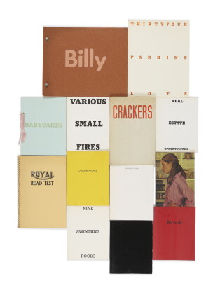 Catalog image of ruscha, edward | group of 13 works, many first editions