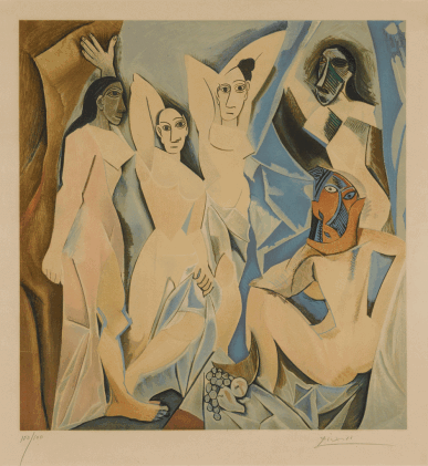 Catalog image of Les Demoiselles d'Avignon