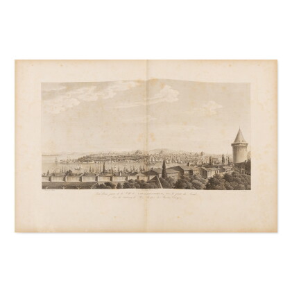 Catalog image of Voyage pittoresque de Constantinople. Paris, 1819. 2 vol. in-folio. Édition ori…
