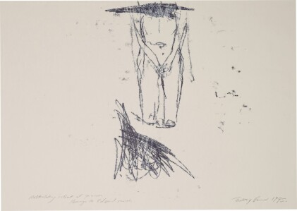 Masterbating In Front of the Mirror, Homage to Edvard Munch