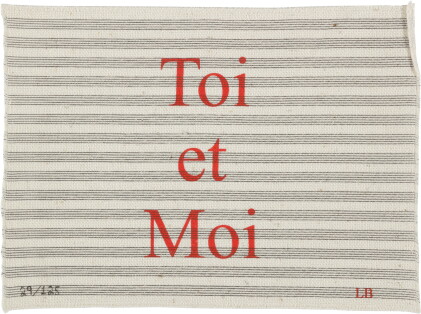Catalog image of louise bourgeois | toi et moi (moma 151)