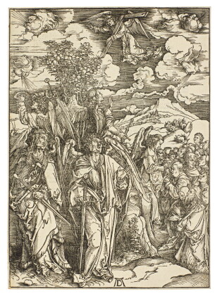 Catalog image of The Four Angels Holding the Winds (B. 66; M., Holl. 169)