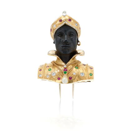 Catalog image of 'Otello' Brooch (Spilla 'Otello')