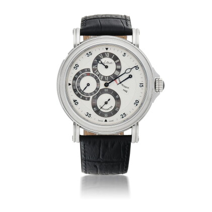Catalog image of paul picot | atelier chronometer, ref 3040 sg stainless steel wristwatch with d…