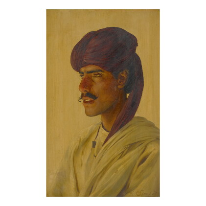 Catalog image of rudolf swoboda | a mussalman sepoy in hh maharaja srinagar’s indian regiment, 2…