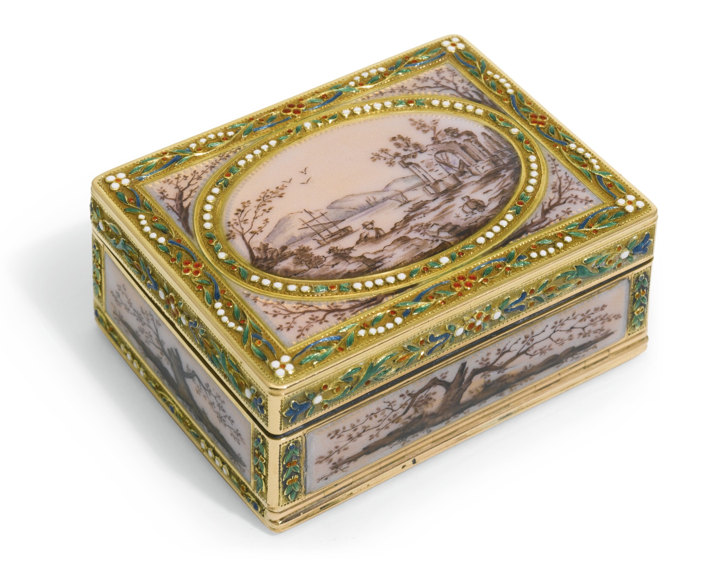 Rare boîte à mouches en écaille piquée d'or d'époque Louis XV - Royal Provenance | Royal Provenance Rare boîte à mouches en écaille piquée d'or d'époque Louis XV - Royal Provenance | Royal Provenance