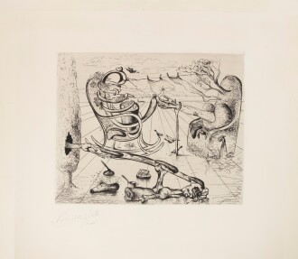 View 1 of Lot 121: Fantastic Beach Scene (Michler-Löpsinger 57)