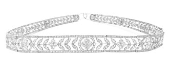 View 1 of Lot 179: BOUCHERON | DELICATE DIAMOND BANDEAU, CIRCA 1910 [Boucheron｜鑽石束髮帶，約1910年]