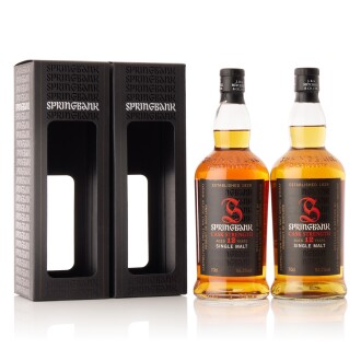 View 1 of Lot 6126: Springbank 12 Year Old Cask Strength Batch 10 and 13 NV (2 BT70)