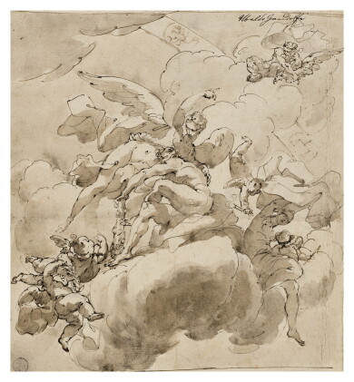 Catalog image of the apotheosis of hercules