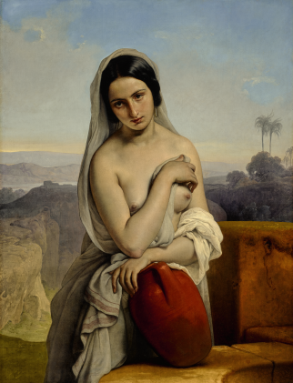 Catalog image of francesco hayez | rebecca at the well