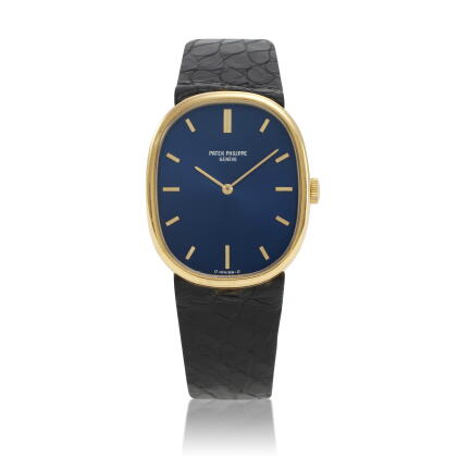 Catalog image of Ellipse, Ref 3848 | A yellow gold wristwatch | Orologio da polso in oro Ellipse…