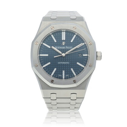 Catalog image of Royal Oak, Ref. 15400ST.OO.1220ST.03 Stainless steel wristwatch with date and b…