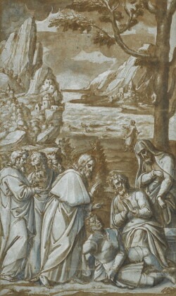 Catalog image of The Gadarene Swine: Christ casting out devils into a herd of pigs
