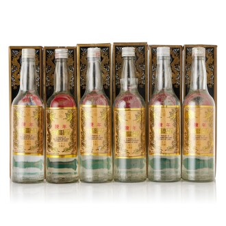 View 1 of Lot 553: 1971年產 金門 陳年特級高粱酒 (黑金剛) Kinmen Kaoliang Liquor "Hei Jin Gang" 1971 (6 BT60)