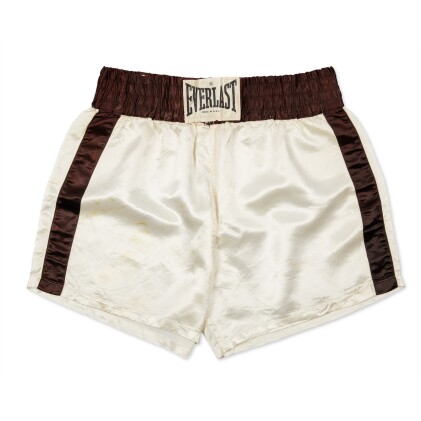 View 1 of Lot 6: Muhammad Ali 1972 Fight Worn Trunks | Ali v. Chuvalo 2