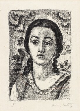 View 1 of Lot 96: Jeune Fille aux Boucles Brunes (D. 448)