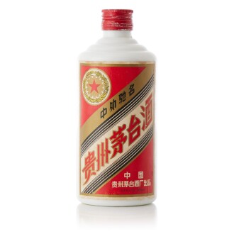 View 1 of Lot 5096: 1993-1994年"五星牌"貴州茅台酒 (鐵蓋) Kweichow Five Star Moutai (Iron Capsule) (1 BT50)