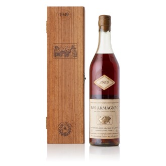 View 1 of Lot 6697: Chateau de Laubade Vintage Bas Armagnac 40.0 abv 1949 (1 BT70)
