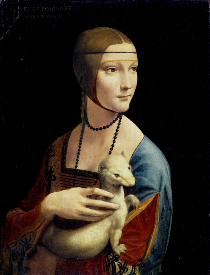 Leonardo da Vinci's 'The Lady with an Ermine,' a Beguiling Portrait of Elegant Mystique | The Most Famous Artworks in the World | Sotheby's