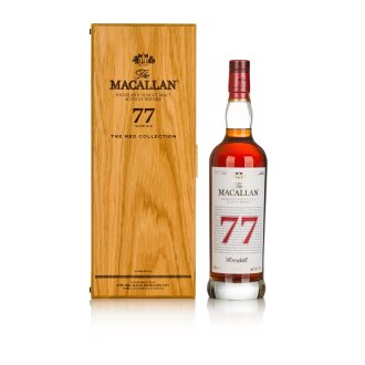 View 1 of Lot 2: The Macallan The Red Collection 77 Year Old 43.2 abv NV (1 BT 70cl)