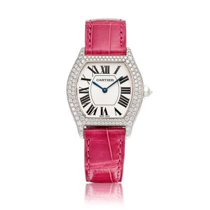 Catalog image of 'Tortue' Diamond Wristwatch | 卡地亞 | 'Tortue' 鑽石 腕錶