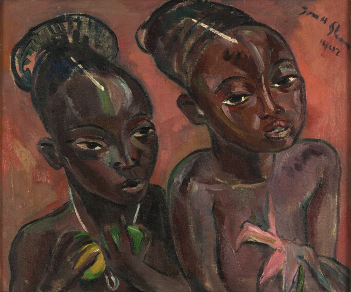 Irma Stern, Mangbetu Children, 1942, £200,000-300,000