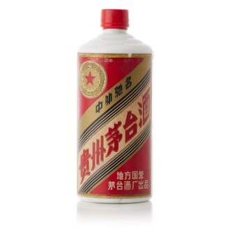 View 1 of Lot 5035: 1986年產"五星牌"貴州茅台酒 (地方國營) Kweichow Five Star Moutai (Local State-run) 1986 (1 BT54)