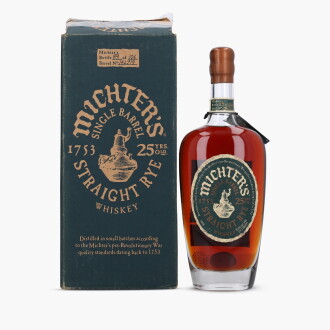 View 1 of Lot 2470: Michter's Single Barrel Rye 25 Year Old 117.3 Proof NV (1 Bottle 75cl)