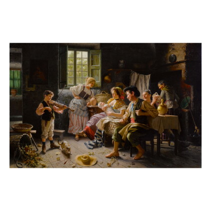 Catalog image of giovanni battista torriglia | admiring the baby