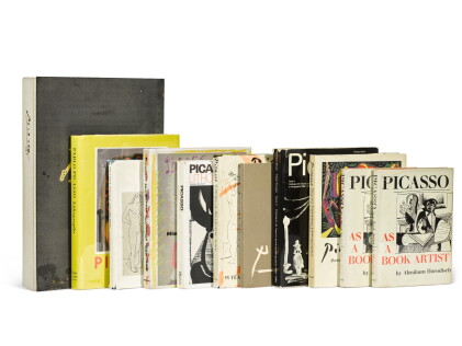 Catalog image of various authors | a collection of books: picasso's graphic works and artist's books