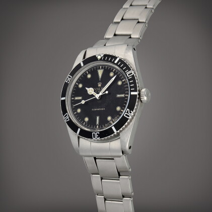 Catalog image of Submariner 'Small Crown James Bond', Reference 5508 | A stainless steel wristwa…