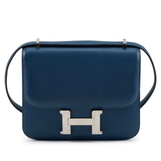 View 1 of Lot 46: Bleu de Prusse Swift Mini Constance 18 Palladium Hardware, 2011