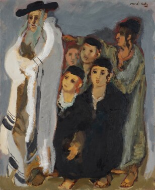 View 1 of Lot 304: Rabbi with Children