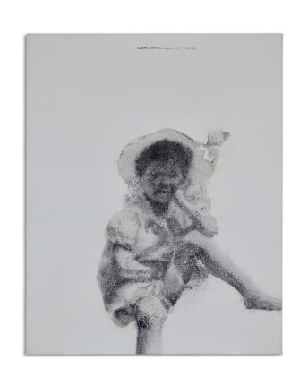 Catalog image of 郭鴻蔚 guo hongwei | 夏天的戴帽女孩 sister with summer hat