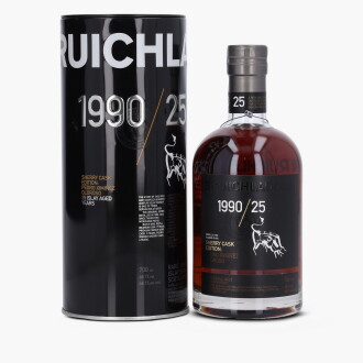 View 1 of Lot 2053: Bruichladdich Sherry Cask Edition "Pedro Ximenez Oloroso" 25 Year Old 48.1 abv 1990 (1 Bottle 70cl)